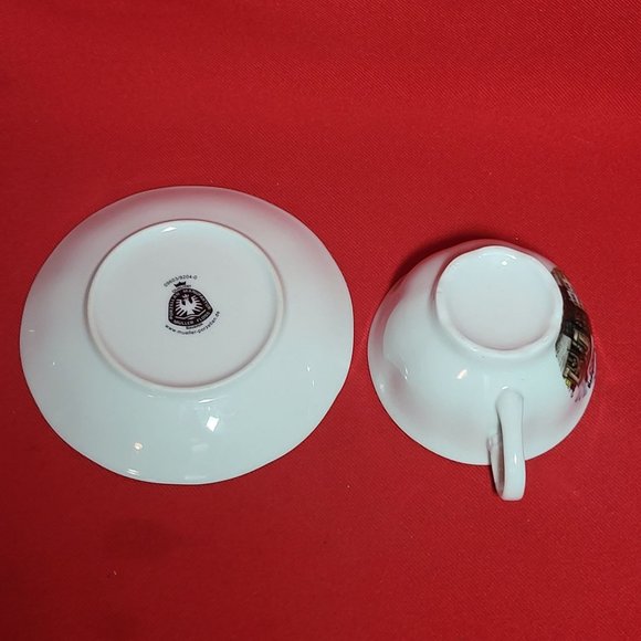 Vintage Qualitat Bavaria Nurnberg Tea Cup Saucer - Picture 11 of 13